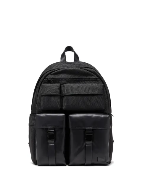 Diesel Multi-Pkts buckle-fastening backpack Black X10741P9147