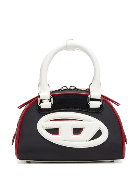 Diesel 1DR Dome colour-block small bowling bag Black X10369PR886