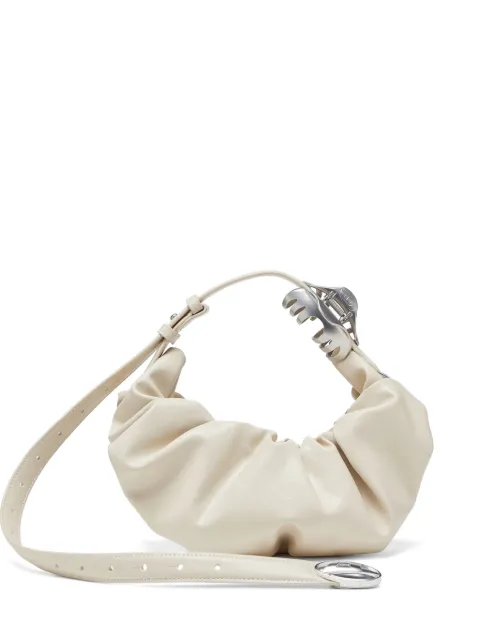 Diesel small Grab-D scrunched shoulder bag Neutrals X10479P8657