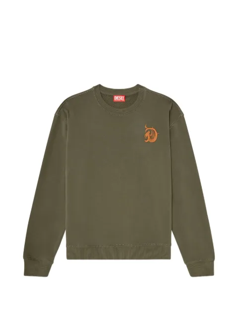 Diesel S-Norm-Aa4 sweatshirt Green A230160EFBU