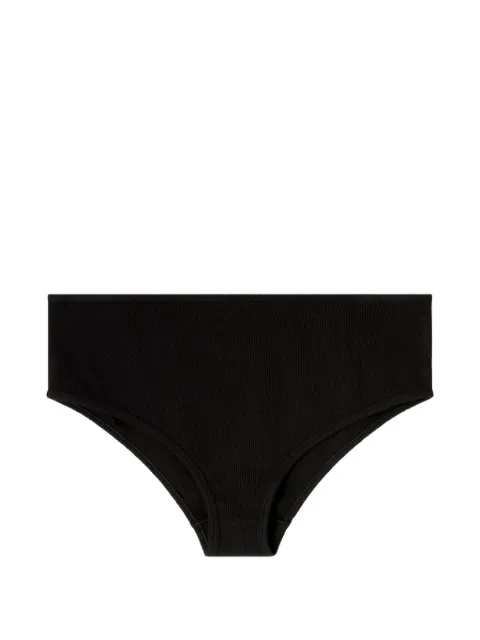 Diesel cut-out logo-plaque briefs Black A215830LKAR
