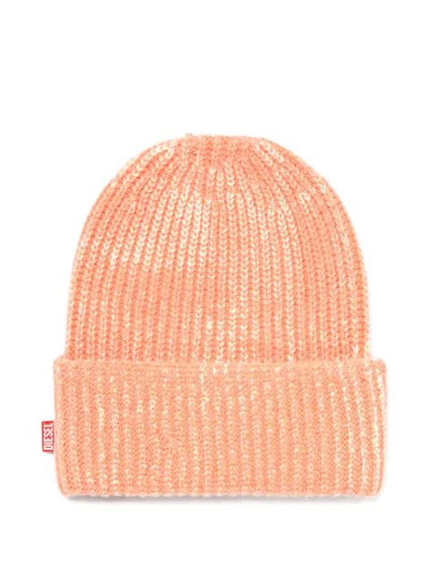 Diesel K-Avet beanie hat Orange A241700DLCG