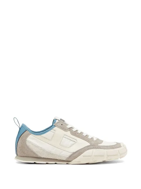 Diesel S-Pagodha sneakers in leather and nylon with foam tongue White Y03687P7784