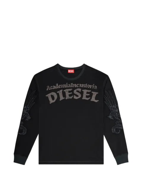 Diesel long-sleeve T-shirt Black A226600KNCN