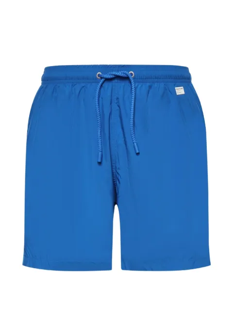 MC2 Saint Barth Pantone logo-patch swim shorts Blue LIG000401658L