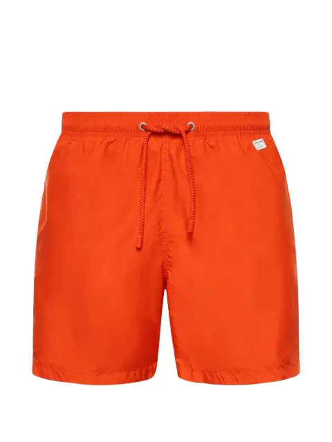 MC2 Saint Barth logo-patch swim shorts Orange LIG000401678L