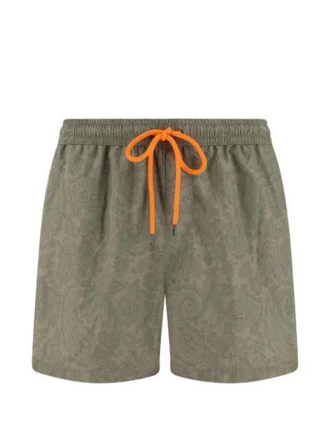 Boggi Milano paisley-print swim shorts Green BO26P0727