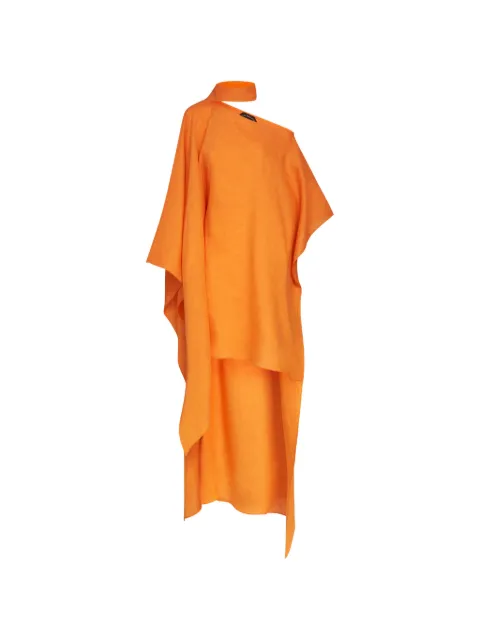 Taller Marmo Columbia asymmetric dress Orange TMPF2475255