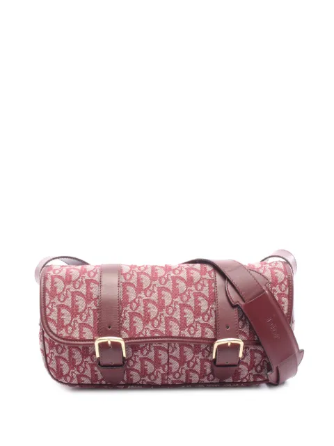Christian Dior Pre-Owned 1990-2010 Diorissimo Trotter Canvas crossbody bag Red G1LX1VJCWYGQPI5H
