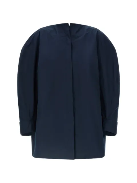 Jacquemus La Chemise Pittore asymmetrical shirt Blue SHW00557AW00648