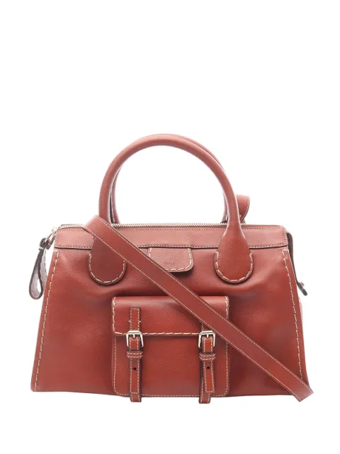 Chloé Pre-Owned 2010-2026 Edith handbag Brown 951FN26FFBZMJ77Z