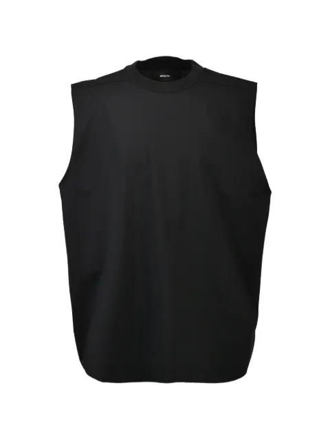 BREATH crew-neck sleeveless vest Black BR26SSC5008
