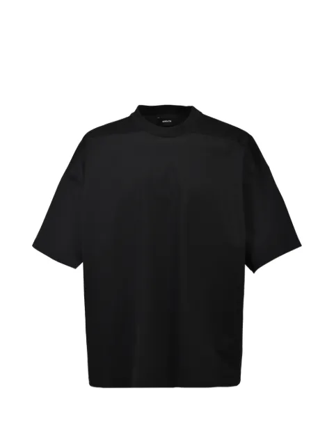 BREATH NEW RICH SILKY WIDE T-shirt Black BR26SSC5010