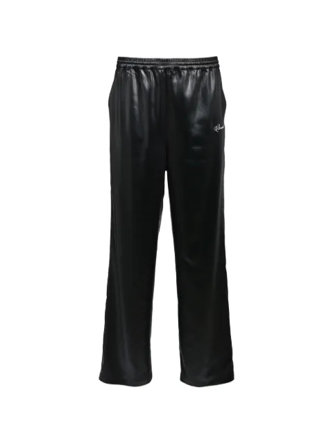 BREATH SCRIPT LOGO track pants Black BR26SSP1010
