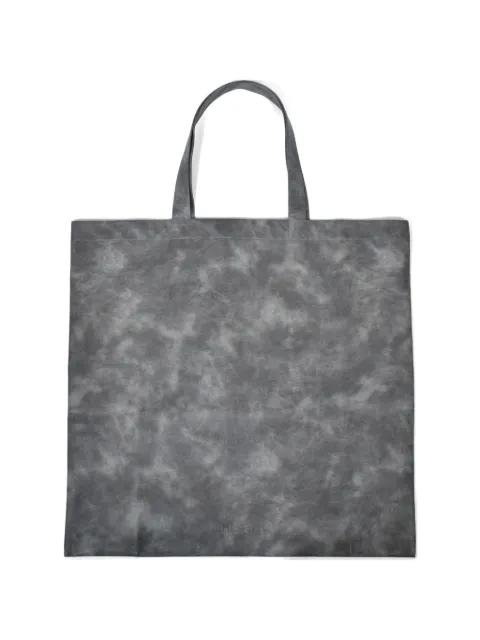BREATH acid-wash tote bag Grey BR26SSAC8007