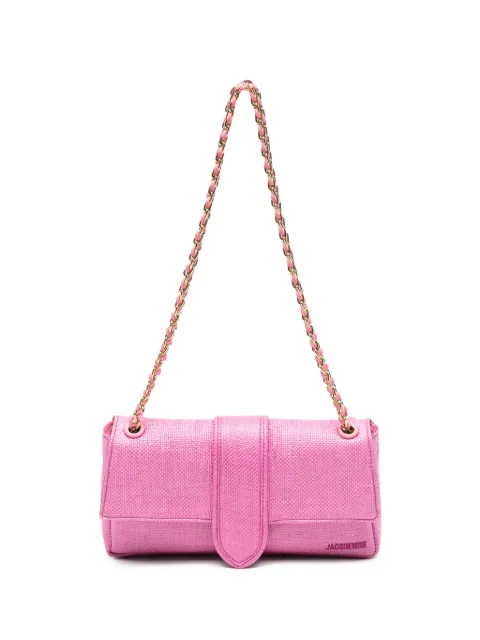Jacquemus The Bambino Chaîne shoulder-bag Pink BAW00453AW00511