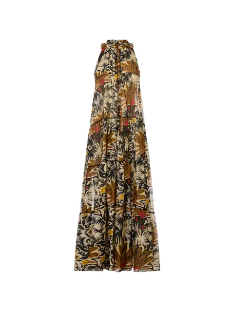 Anjuna Carol crochet-trim beach dress Multicolour CAROLD