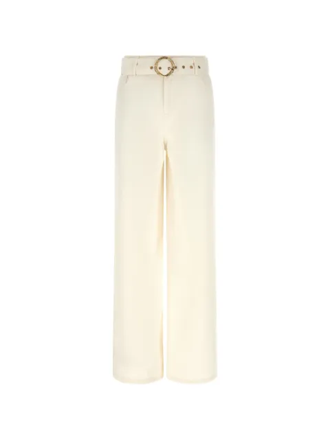 TWINSET belted wide-leg jeans Neutrals 261TT247000282