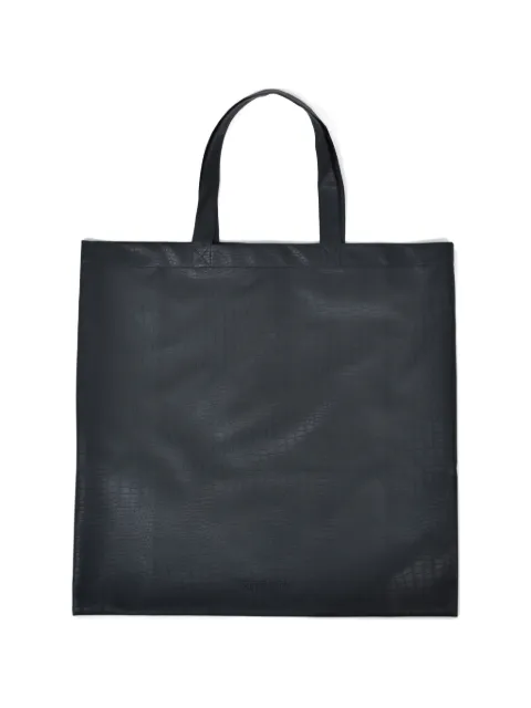 BREATH crocodile-effect tote bag Black BR26SSAC8007