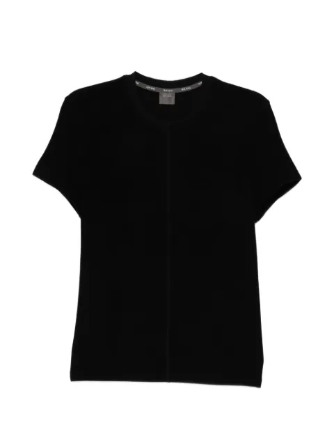TEAM WANG design Reset T-shirt Black TWSS26A543