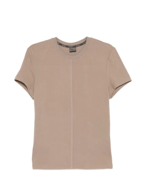 TEAM WANG design Reset T-shirt Brown TWSS26A543