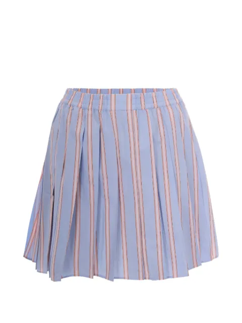 Lacoste striped pleated skirt Blue JF025048C