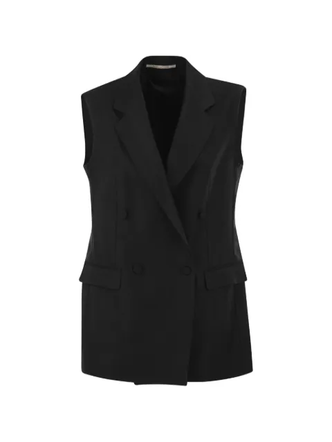Tagliatore double-breasted waistcoat Black JBERNICE340021U26E053EN8172111
