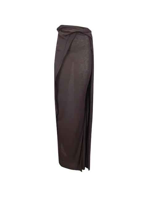 Ottolinger slitted wrap skirt Brown 10730260701