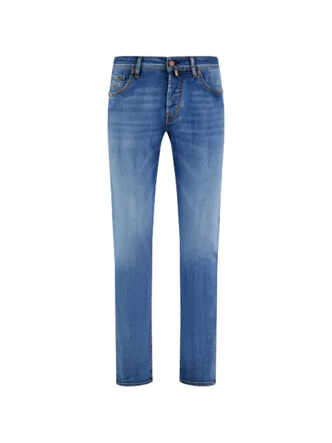 Jacob Cohën whiskered slim-fit jeans Blue QE007055S3623V1200D