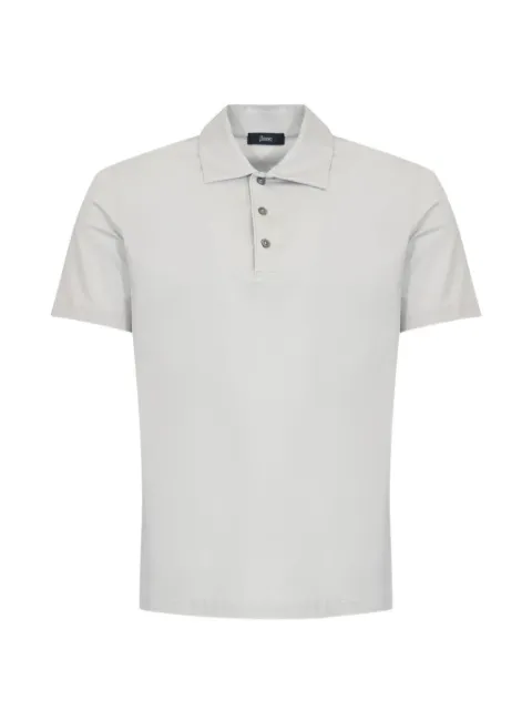 Herno short-sleeved polo shirt Grey JPL00142U52003