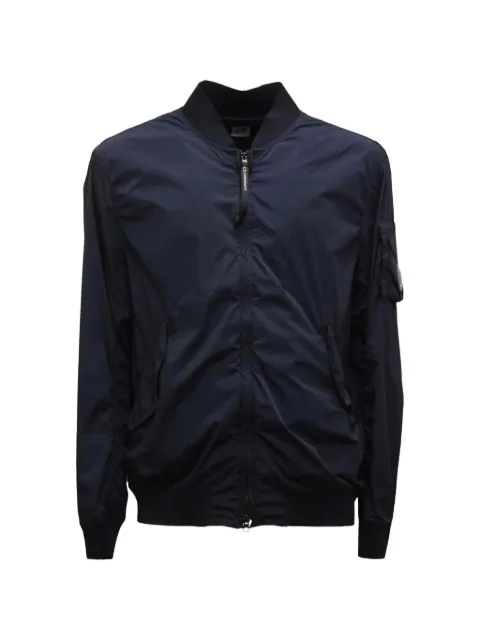 C.P. Company Nycra-R Lens bomber jacket Blue 20CMOW152A005864G888