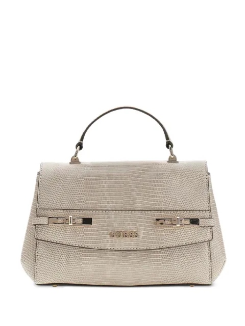 GUESS USA lizard-effect chain body bag Neutrals HWKL9933200