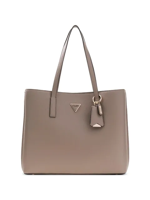GUESS USA Meridian charm-detail tote bag Neutrals HWBG6974230