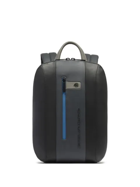 PIQUADRO colour-block backpack Black CA5608UB00