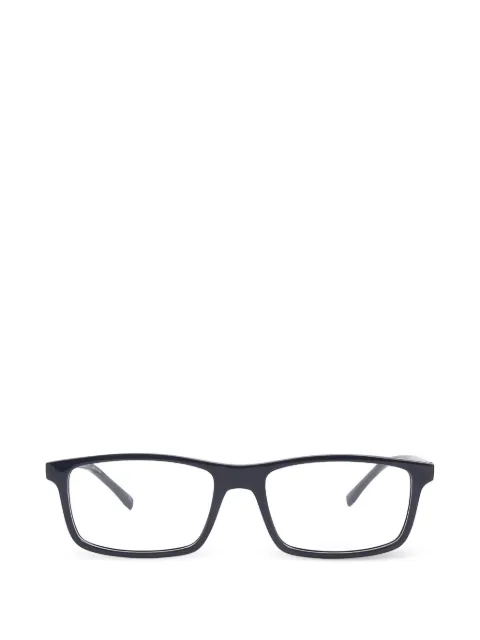 Lacoste rectangle-frame glasses Blue L2858N424
