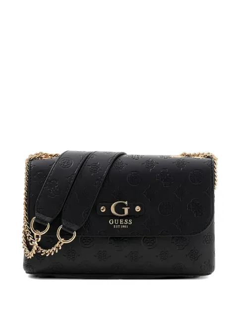 GUESS USA Dita logo-embellished crossbody bag Black HWPD7602210