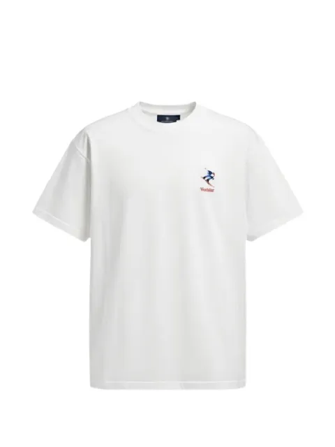 ALBERTO BRESCI logo-detail crew-neck T-shirt White VERB001BBT01001