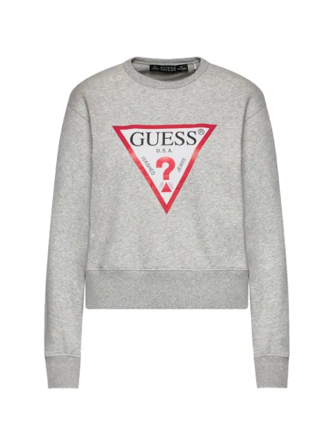 GUESS USA Original graphic-print sweatshirt Grey W2YQ16KBA11