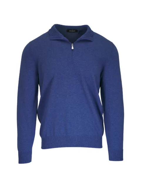 Gran Sasso quarter-zip sweater Blue 2316570