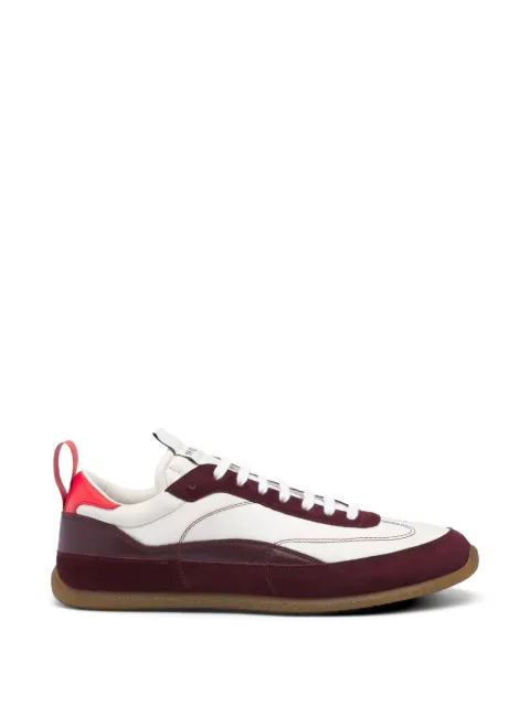 Alexander McQueen EC1 panelled suede-trim sneakers Neutrals 856192WIAJ4