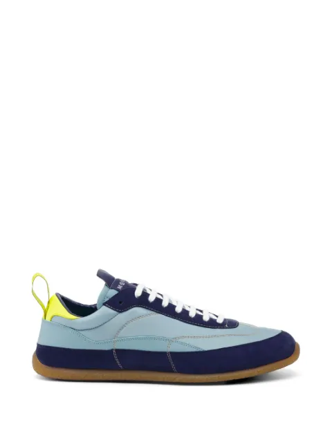 Alexander McQueen EC1 panelled suede-trim sneakers Blue 854015WIAJ4