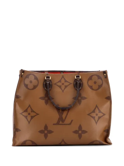 Louis Vuitton Pre-Owned OnTheGo Reverse Monogram Giant GM tote bag Brown CKKAJW8HUW3ZEW7E