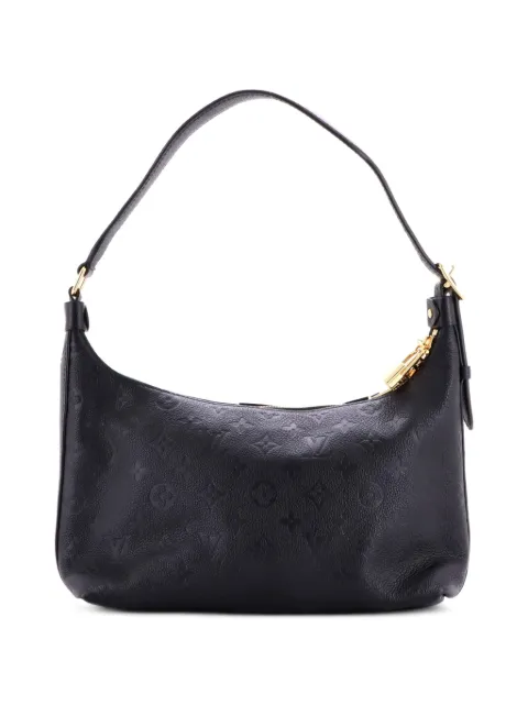 Louis Vuitton Pre-Owned Sac Sport NM Handbag Monogram Empreinte Leather hobo bag Black IWIKOVJCWRCWFQ1P