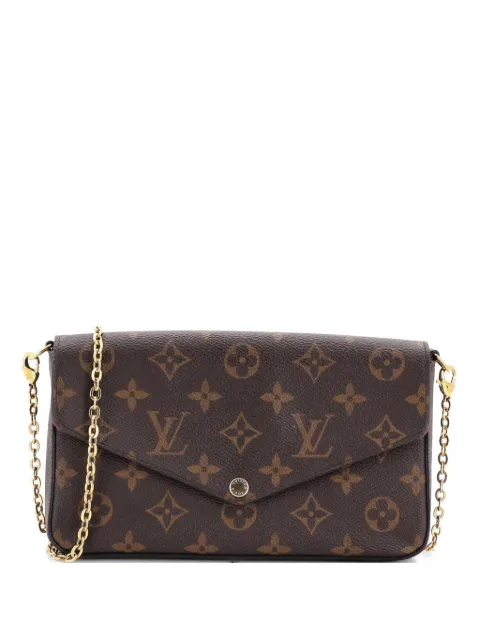 Louis Vuitton Pre-Owned Felicie Pochette Monogram Canvas crossbody bag Brown HGQRNU22BJR0HN0Q