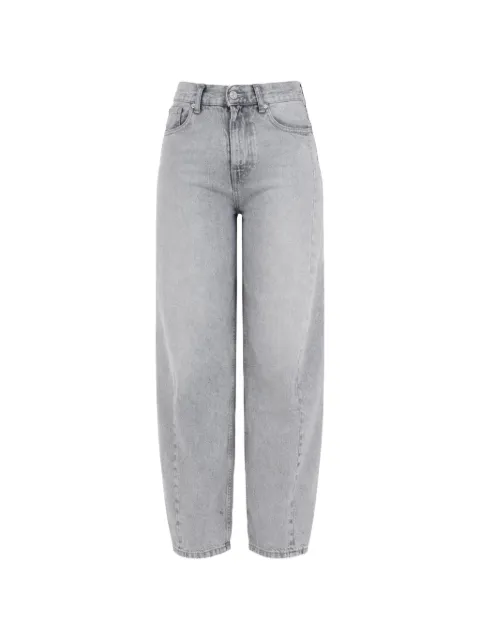 VICOLO high-waisted barrel-leg jeans Grey DAB5156
