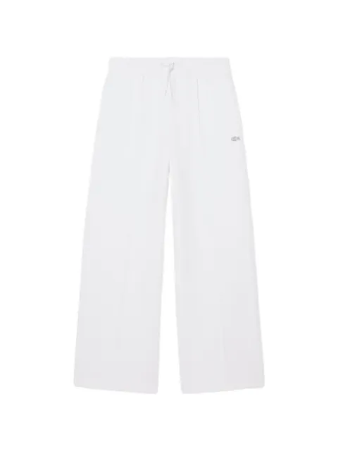 Lacoste logo-detail drawstring track pants White XF0041
