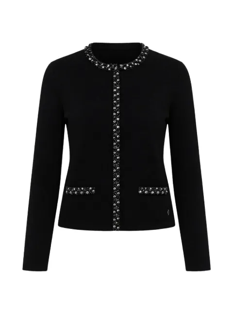 GUESS USA beaded cardigan Black W6RR42Z4422