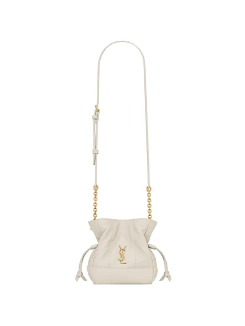 Saint Laurent mini Jamie bucket bag White 859174AAB32