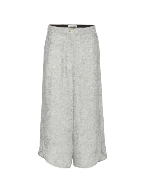 Henrik Vibskov buttoned palazzo pants Grey SS26KEYF507
