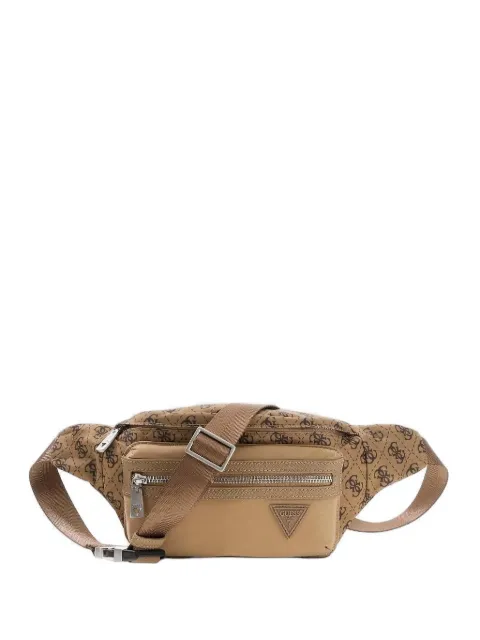 GUESS USA Berlin 4G logo-print belt bag Neutrals HMBENPP6156